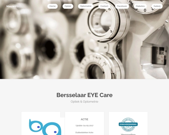 Bersselaar EYE Care Logo