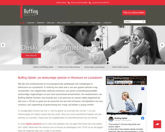 Buffing Optiek Logo