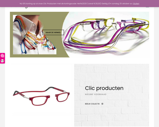 CliC Magneetbril Logo