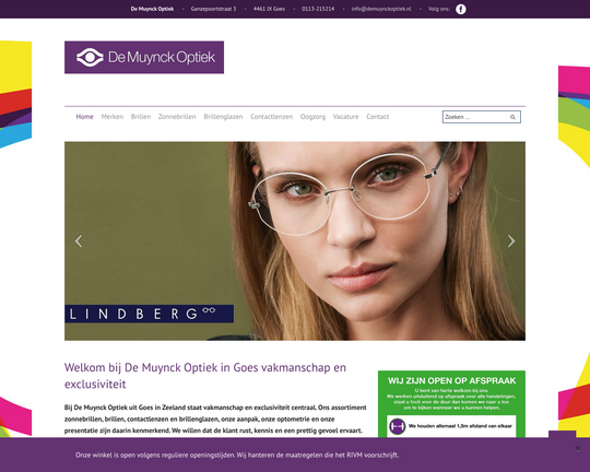 De Muynck Optiek Logo