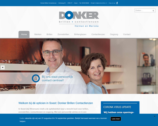 Donker Brillen Logo