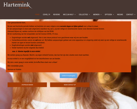 Hartemink Optiek Logo