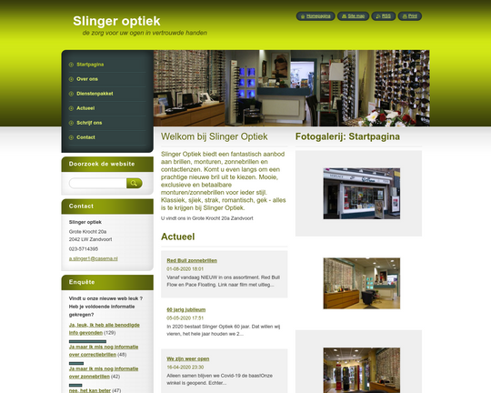 Slinger Optiek Logo