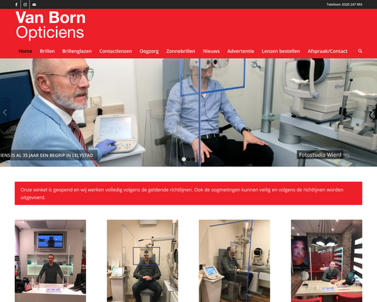 Van Born Opticiens Logo