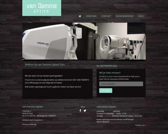 Van Damme Optiek Logo