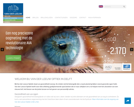 Van der Leeuw Optiek Logo